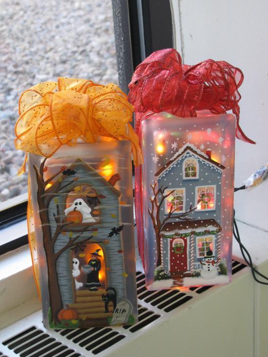 We will be doing the Christmas House Glass Block with Kate Dowd after the March meeting.