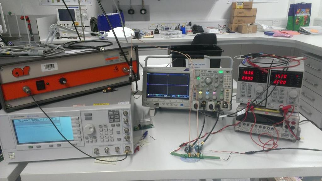 Large signal test circuit & set-up Test