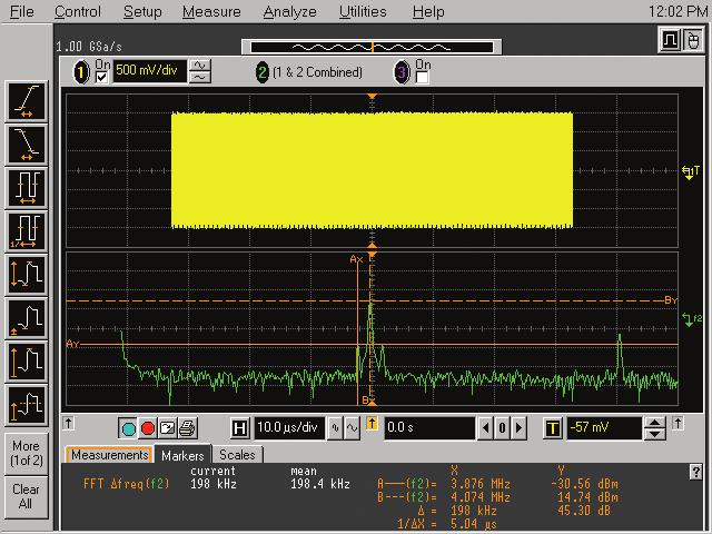 A Case Study To illustrate how to use the jitter analysis capability of an Agilent Infiniium oscilloscope, let s examine a typical problem.