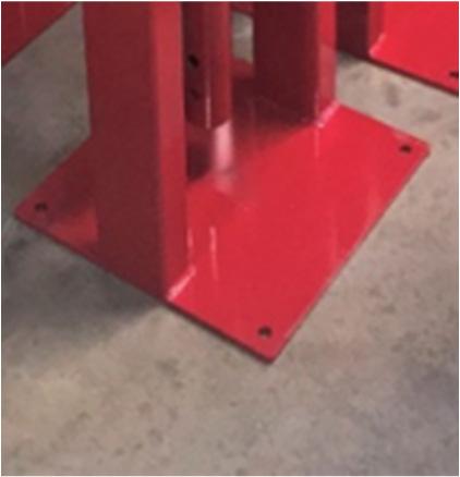 Mounting Suggestions for the SL-LB Manual Lift Barrier Gate Arm PLEASE CONSULT WITH AN ENGINEER FOR THE BEST ADVICE ON MOUNTING PADS. AS SOIL CONDITIONS ARE ALWAYS DIFFERENT.