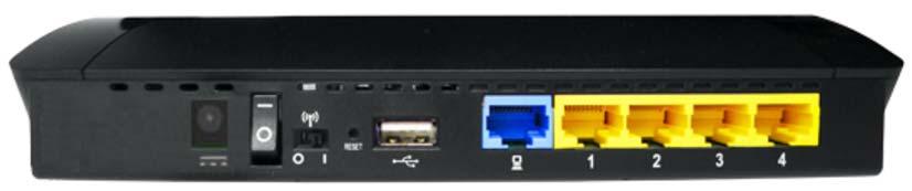 4. Insert the USB Aircard into the USB port in the back of the access point.