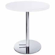 TABLE W/ HYDRAULIC BASE -GRAPHITE gray laminate 820923 30" Round 45"H 30" Round 29"H 30" Round 45"H 30" Round 29"H 30" BAR TABLE W/