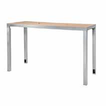 FURNISHINGS CONFERENCE TABLES VENTURA BAR TABLE W/ GROMMET HOLES maple 820951 72.25"L 26.