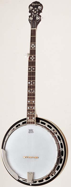 MB-250 > With its roots in the Masterbilt banjos, this professional instrument has all the great construction features you d expect from Epiphone.