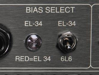 Choose between the Simul-Class quartet of 6L6 for 90 watts of authority or, switch down to the Class AB pair for a bouncy, easy to clip 45
