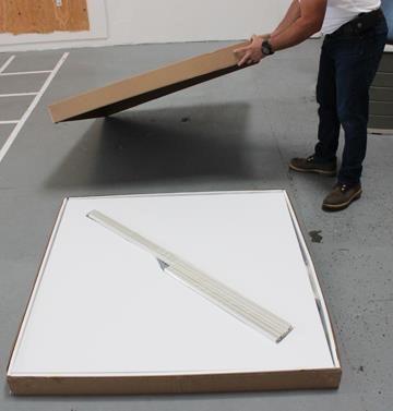 4. The correct mounting of the plywood sheets will determine the success of the rest of the installation.