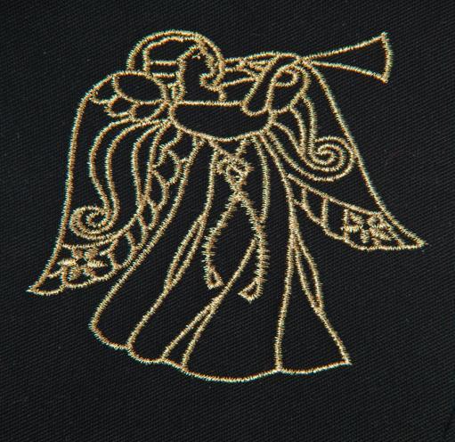 filigree embroidery Can be substituted