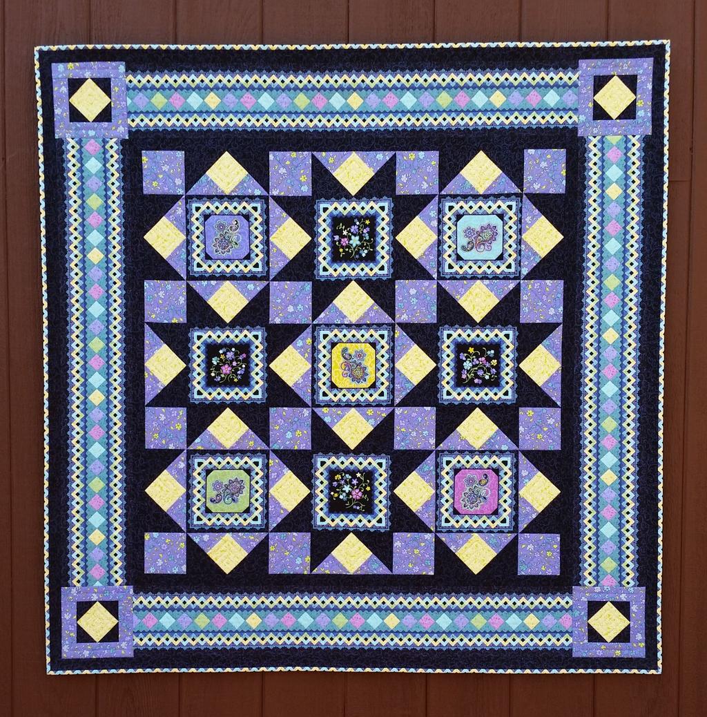 Dazzling Diamonds Quilt Featuring the Vintage
