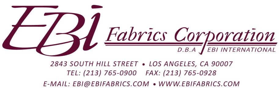 Hoffman for EBI Fabrics Corporation Designed &