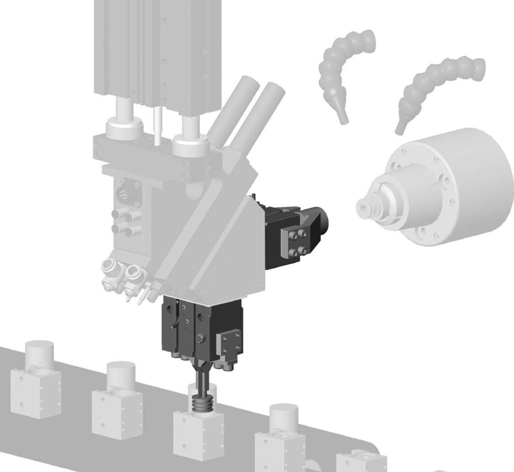 DPDS SERIES 1.70 Parallel Grippers- DPDS DIRECTCONNECT Modular Series Multiple mounting locations: DIRECTCONNECT tapped and dowel mounting on top and back of body.