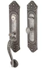 GRIP HANDLE SETS Material: Solid zinc alloy For flush timber doors Suitable for