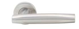 LEVER HANDLE SETS - STAINLESS STEEL 7 11