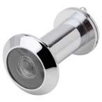 DOOR VIEWER Suitable for door thicknesses (a): 31 57mm With flap Technical data Angle of vision: 170º Door drilling: 12 mm º Material/finish Brass chrome plated Brass polished 959.00.