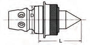 L Part No. Reference 2 2.40 0201 369417 3 2.60 0301 369427 To use with BILZ adapters BILZ L Part No. No. Reference 2 1 0-9/16 1.