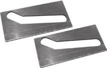 (Code 960 700 040) 1 single point tool bit (Code 952 701 010) operating hand tools Additional template required.
