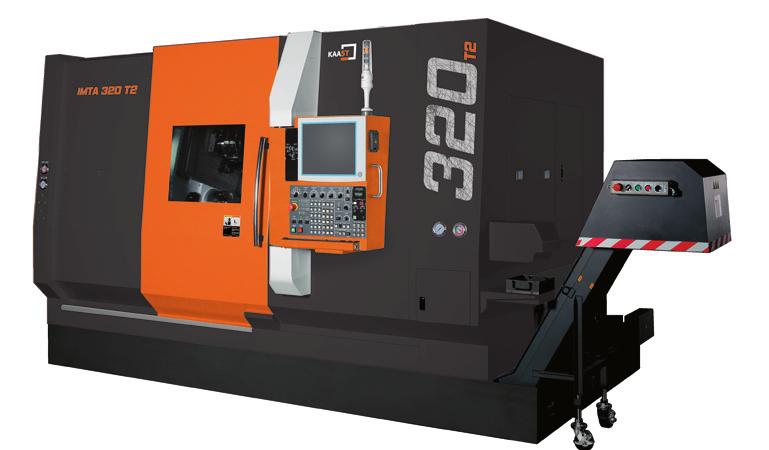 3D Interference Protection Multi-axes machining places considerable demands on the user. To prevent expensive downtime, the IMTA 320 has 3D interference protection simulation software as standard.