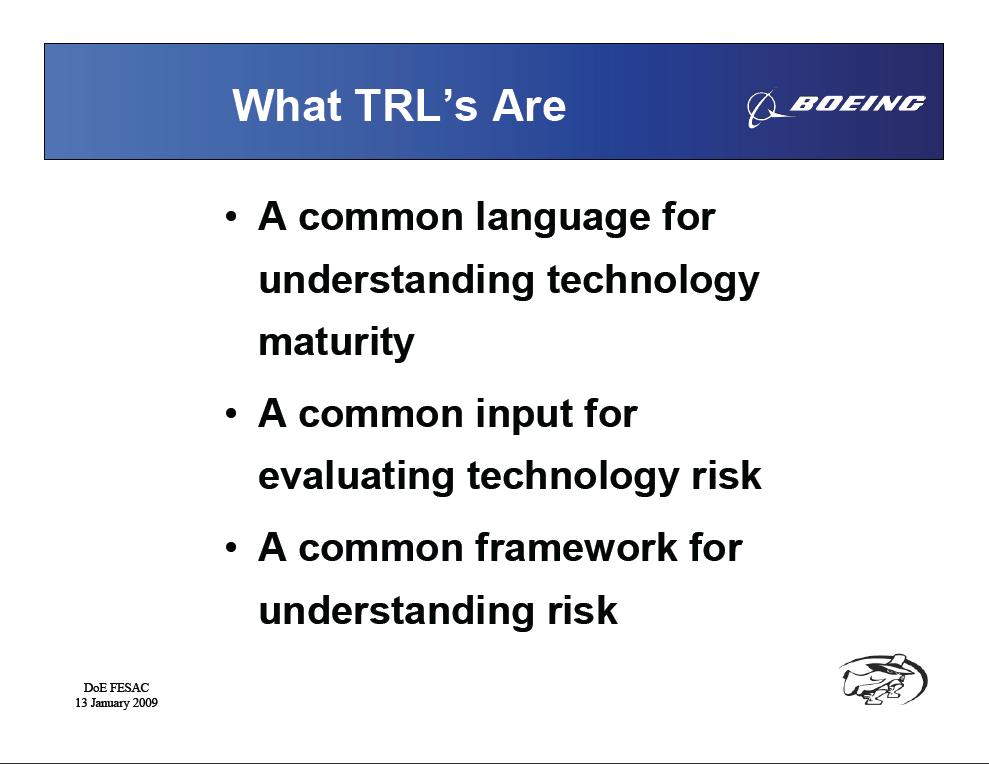 What TRL s Are From Technology Readiness Levels and Aerospace R&D Risk