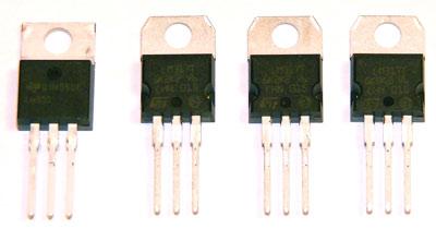 The positive side is marked on the component and must match the rectangular marking on the PCB.