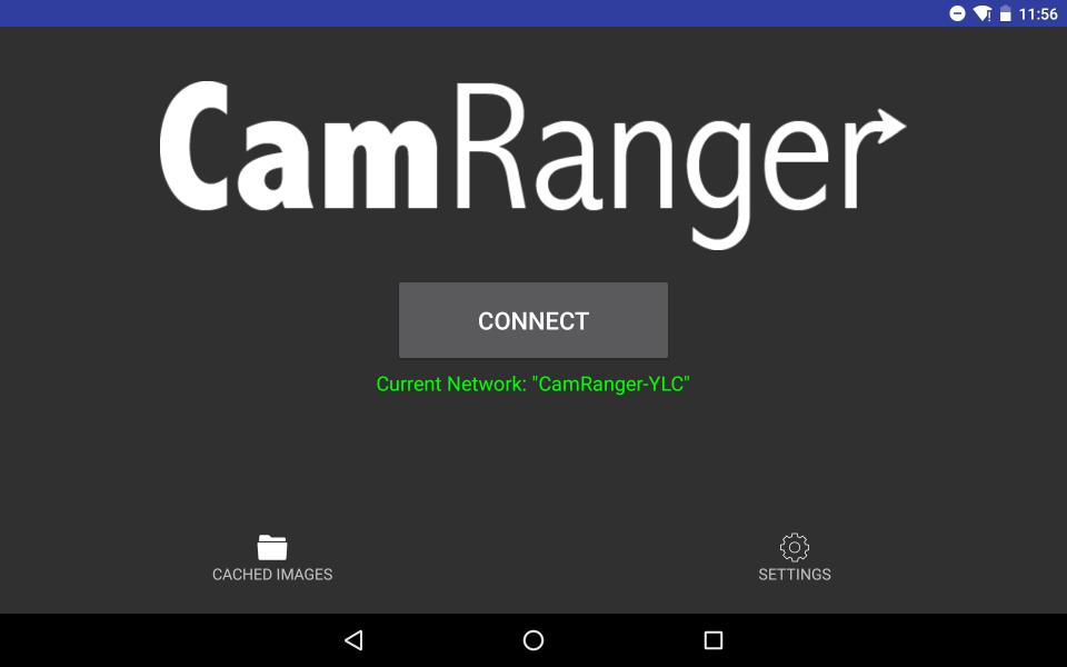 CamRanger Mini App Note: the CamRanger Mini app supports most Android devices running Android OS 5.0 (Lollipop)+. The layout of the app will vary slightly based on the device and orientation.