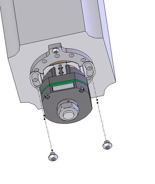 MOUNTING Motor resolver pocket to be same depth as motor shaft shoulder used as a mounting stop for the encoder,.062 (+/-.