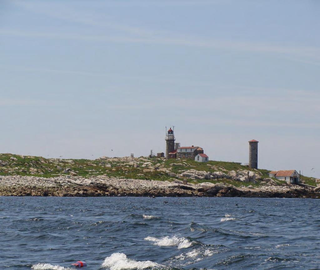 Matinicus Rock Lighthouse Fully operational lighthouse Once lived on year round by keepers