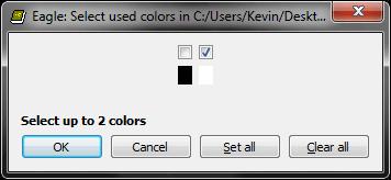 Next, you'll be presented with a box showing all of the colors available in the image.