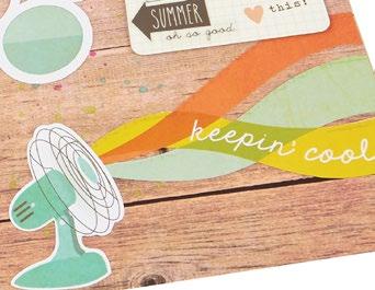 Simple Tip: Fussy Cut a design from a 4x6 card as Andrea did