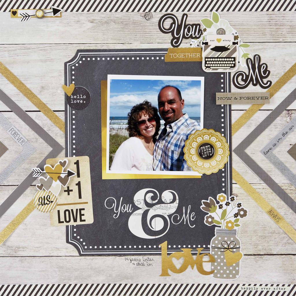the story of us Happily Ever After Designer Cardstock Wood/Silver Foil Designer Cardstock Fundamentals Cardstock Stickers Expressions Cardstock Stickers SN@P!