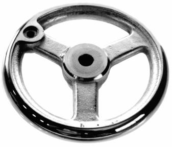 Crank Hub is Center Drilled. Easy to modify and ready for Handle. Unmachined surfaces are tumbled smooth. Zinc cast or polished Chrome Plated Finish. Well Proportioned and Economical.