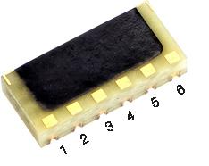 AKA SIL6 Package Pinning Pad Symbol Parameter 1 +V O2 Positive output voltage bridge 2 2