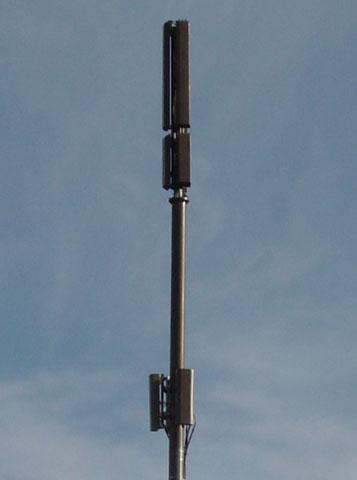 The lattice towers can be either guyed with wires or self-supporting. With structural capacity being equal the self-supporting structures are wider than the guyed counterpart version.