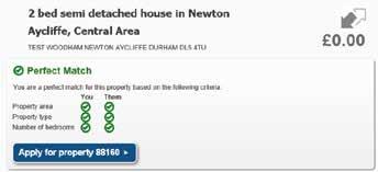To view the advert of the proposed swap, click View property. and then This will direct you to the advert of the property you are being offered.