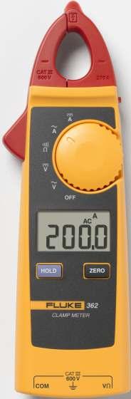 Fluke 362 Clamp Meter Ready to go wherever your work takes you The new Fluke 362 Clamp Meter is designed to fit easily in your pocket.