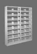 THE AURORA SHELVING FAMILY Aurora Heavy Duty Steel Shelving meets all types of storage needs for materials of all sizes and weights. Fastest assembly. Greatest strength.