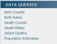 The advantage of the birth query is in its flexibility and variety of data.