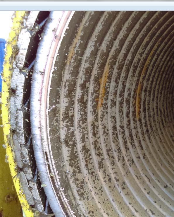 Decommissioning in practice - example 4. Contaminated materials Develop management and mitigation plans for unexpected findings which may not be obvious from non intrusive topsides sampling.