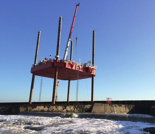 PIER AND MARINA CONSTRUCTION Red7Marine has the specialist equipment and experience to carry out the construction and refurbishment of leisure based maritime structures.