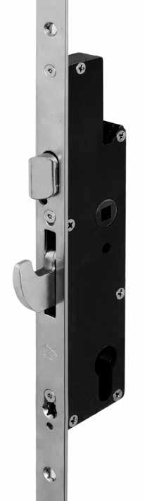 1. General 1.1. Description and advantages The multipoint lock is provided with top and bottom lock with an upward hook bolt and 2 security pins so that your doors are more secure against forced entry.