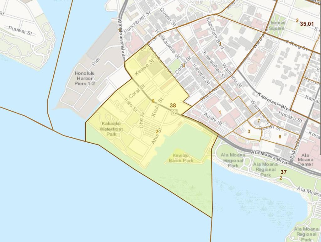 BG 2, Census Tract 38, Honolulu County, HI Block Groups generally have a