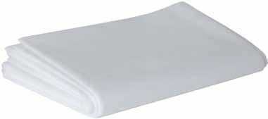 film Size: 50 x 75 cm Pcs/carton: 100 Pcs/carton: 1500 Bed sheet REF 30755 Unsterile White, viscose/polyester/cellulose nonwoven Size: 140 x 240