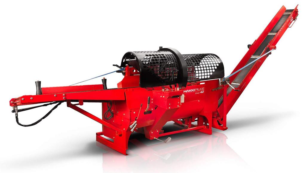 Easy 42 The HakkiPilke Easy 42 is an fast and effective professional firewood processor.