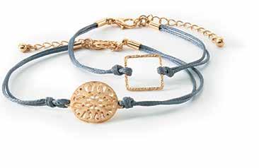 adornadas Stretch bracelet paired with chain