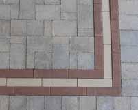 Pair pavers in the same collection Natural, Classic and
