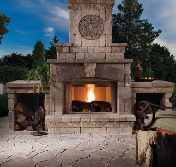 Belgard Elements Fireplace.