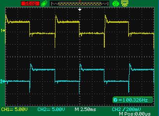 WITH FREEWHEELING DIODE VOLTAGE WAVEFORM ACROSS SCR s TP&TN WITH FREEWHEELING DIODE RESULT:-Series and Parallel