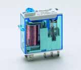 Series - Miniature industrial relays, - A Features & Pole relay range. - Pole A.
