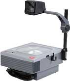 OVERHEAD PROJECTOR This is a display system that is used to display images to an audience. Transparencies are placed on top of the lens for display.