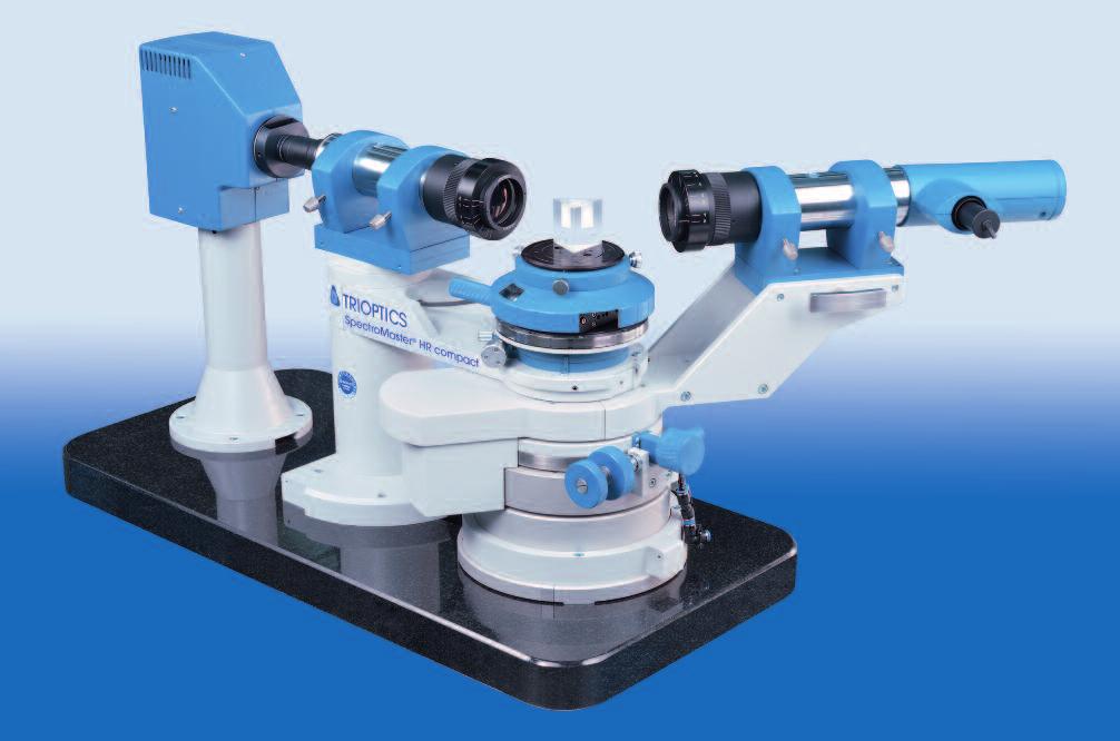 PRODUCT RANGE SpectroMaster HR Compact The SpectroMaster HR Compact is using refractive optics and is