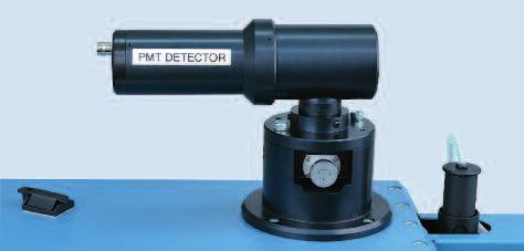 INSTRUMENT DESCRIPTION Detectors The most convenient and fastest measurements are done with the CCD camera in the spectral range between 400..1050 nm.