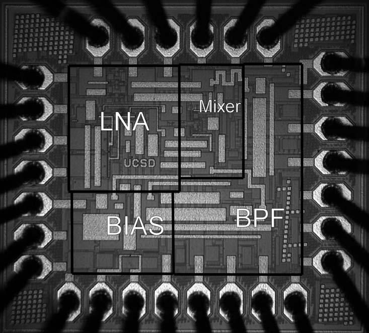 UWB Receiver Die Micrograph.18 µm CMOS.35 mm 2 19.